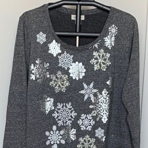 Style & Co Woman Northern Lounge 2X Snowfall